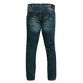 Vintage Blau - Back - Duke Herren Stretch-Jeans Ambrose, King Size, Tapered Fit
