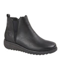 Schwarz - Front - Cipriata - Damen Stiefeletten "Debora"