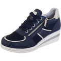 Marineblau - Back - Cipriata - Damen Sneaker "Graziosa"