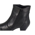 Schwarz - Side - Cipriata - Damen Stiefeletten "Claretta", Leder