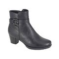 Schwarz - Front - Cipriata - Damen Stiefeletten "Clodia", Memory-Schaum