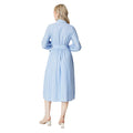 Dunkel-Marineblau - Back - Principles - Midi Hemd Kleid für Damen