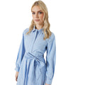 Dunkel-Marineblau - Lifestyle - Principles - Midi Hemd Kleid für Damen