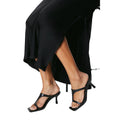 Schwarz - Side - Principles - Damen Mules "Davina"