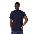 Marineblau - Back - Maine - T-Shirt bestickt für Herren