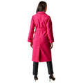 Pink - Back - Principles - Trenchcoat Wickel für Damen