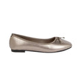 Silber - Front - Dorothy Perkins - Damen Ballettschuhe "Phoebe", Schleife