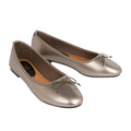 Silber - Back - Dorothy Perkins - Damen Ballettschuhe "Phoebe", Schleife