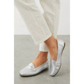 Silber - Lifestyle - Good For The Sole - Damen Halbschuhe "Nessa", Leder