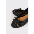 Schwarz - Pack Shot - Dorothy Perkins - Damen Ballerinas "Priya", Gesteppt