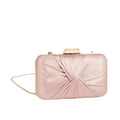 Rose - Front - Dorothy Perkins - Unterarmtasche "Beaut", Satin