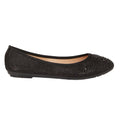 Schwarz - Back - Good For The Sole - Damen Ballerinas "Tammy", Glitzer