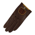 Braun-Ocker - Front - Eastern Counties Leather Damen Fahrer Handschuhe