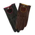Braun-Ocker - Back - Eastern Counties Leather Damen Fahrer Handschuhe