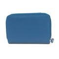 Saphir-Blau - Back - Eastern Counties Leather - "Lois" Brieftasche Unifarben