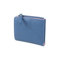 Blau-Rose - Front - Eastern Counties Leather - "Kiri"  Leder Brieftasche