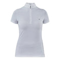 Weiß - Front - Aubrion - "Radley" Bluse für Springreiten für Damen