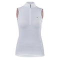 Weiß - Front - Aubrion - "Arcaster" Bluse für Springreiten für Damen Ärmellos