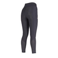 Schwarz - Back - Aubrion - "Optima Air" Reitleggings für Damen