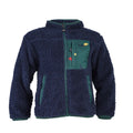 Marineblau-Grün - Front - Tikaboo - Fleecejacke für Kinder