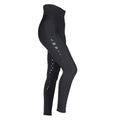 Schwarz - Front - Aubrion - "Eltar" Reitleggings für Mädchen