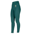 Grün - Front - Aubrion - Reitleggings für Damen - Winter