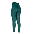 Grün - Back - Aubrion - Reitleggings für Damen - Winter