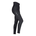 Schwarz - Front - Aubrion - "Eltar" Reitleggings für Damen