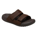 Espresso-Braun - Front - Crocs - Herren Flipflops "Yukon Vista II"