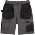 Schattengrau - Front - Caterpillar - "Essential" Shorts für Herren