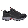 Graphitgrau-Dunkelrot - Lifestyle - Hi-Tec - Herren Wanderschuhe "Auckland Lite", Wildleder