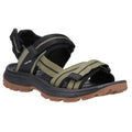 Oliv-Schwarz - Front - Hi-Tec - Herren Sandalen "Sierra"