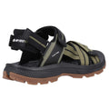 Oliv-Schwarz - Back - Hi-Tec - Herren Sandalen "Sierra"