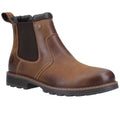 Hellbraun - Front - Cotswold - Herren Stiefeletten "Leafield", Leder