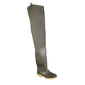 Grün - Front - Dikamar Herren Tigh Wader Fischerstiefel - Gummistiefel Administrator