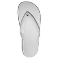 Weiß - Front - Crocs Crocband Herren Flip Flops