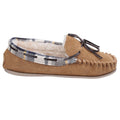 Hellbraun - Back - Cotswold Damen Kilkenny Klassik Moccasin Hausschuhe