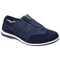 Marineblau - Front - Fleet & Foster Damen Komfort-Sneaker Mombassa