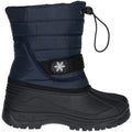 Marineblau-Schwarz - Back - Cotswold Kinder Icicle Schneestiefel - Winterstiefel