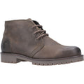 Khaki - Front - Cotswold - Herren Chukka-Stiefel Stroud, Leder