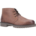 Braun - Front - Cotswold - Herren Chukka-Stiefel Stroud, Leder