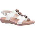 Beige - Front - Fleet & Foster Damen Rosa Schnallen Sandale