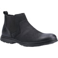 Schwarz - Front - Hush Puppies - Herren Stiefel "Tyrone", Nappaleder