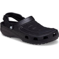 Schwarz-Schiefergrau - Front - Crocs - Herren Clogs "Yukon Vista II"