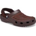 Espresso-Braun-Graubeige - Front - Crocs - Herren Clogs "Yukon Vista II"