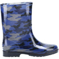 Marineblau - Back - Cotswold - Kinder Gummistiefel, PVC