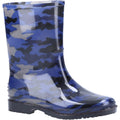 Marineblau - Front - Cotswold - Kinder Gummistiefel, PVC