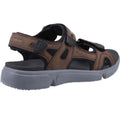 Braun - Side - Hush Puppies - Herren Sandalen "Castro"