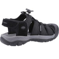 Schwarz - Side - Hush Puppies - Herren Sandalen "Peru"