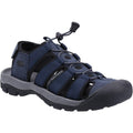 Marineblau - Front - Hush Puppies - Herren Sandalen "Peru"